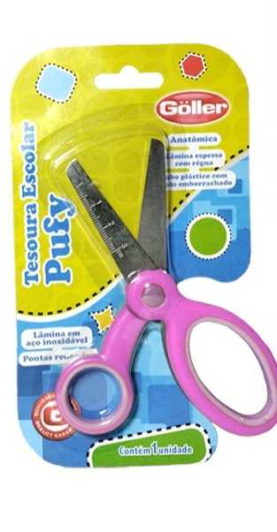 TESOURA ESCOLAR GOLLER PUFY